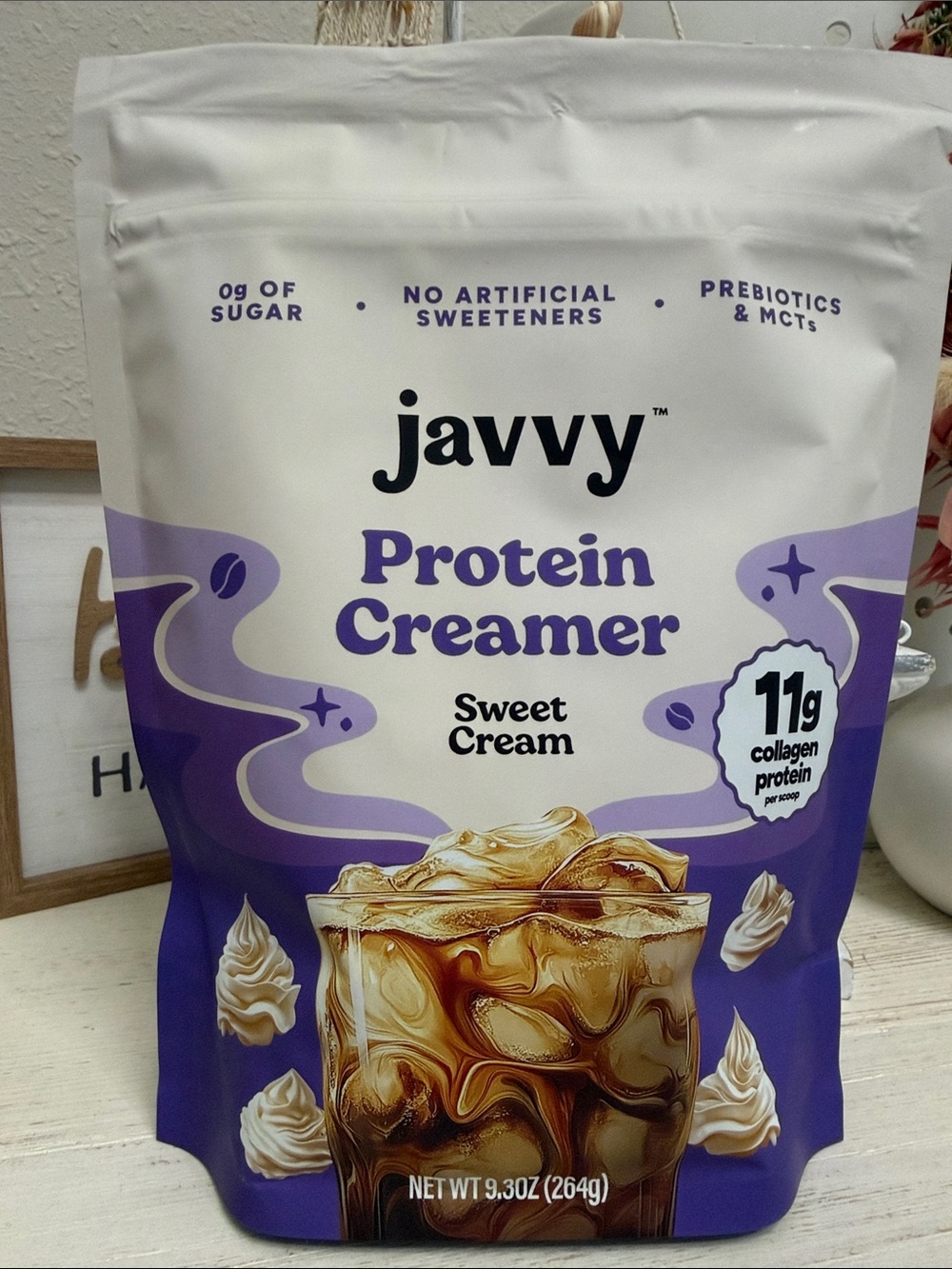 Protein Creamer - Sweet Cream (Purple & White)
